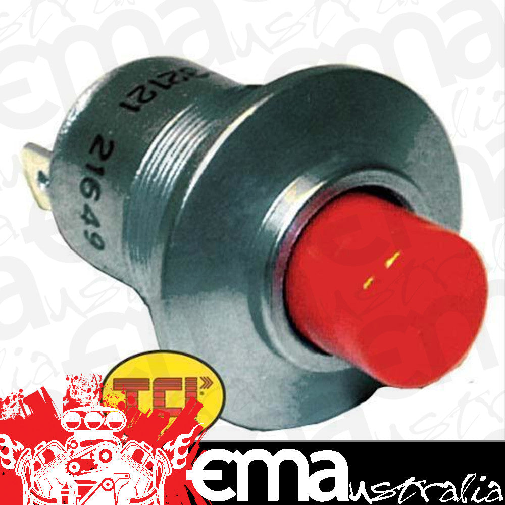 TCI Auto TCI387600 Micro 10 Amp Momentary Pushbutton Trans-Brake Switch