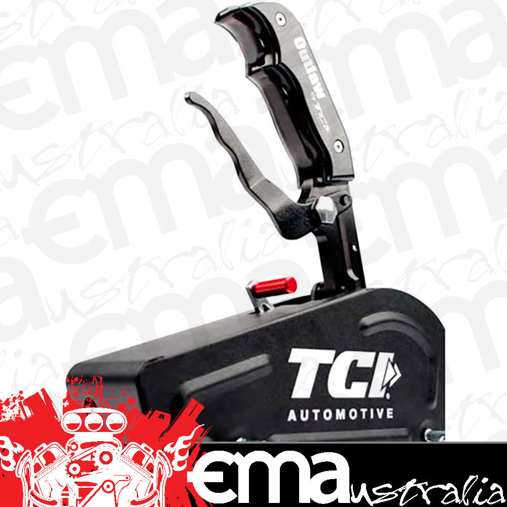 GM & Ford 4-Speed Transmission Outlaw Blackout Shifter w/ Cover suit 4 Speed Trans TCI Auto TCI611431BL
