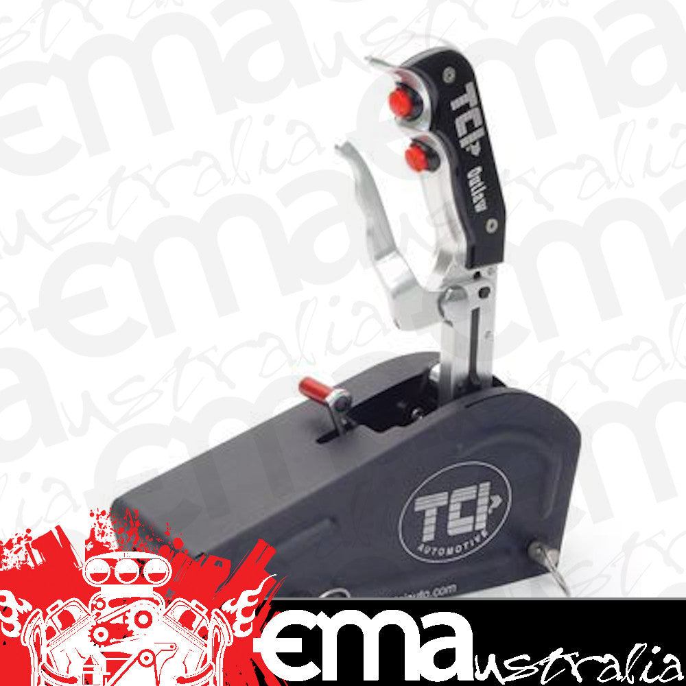 TCI Auto TCI611641 Automatic Shifter Outlaw Series Cable Operated 6x w/Tcu Pistol Grip