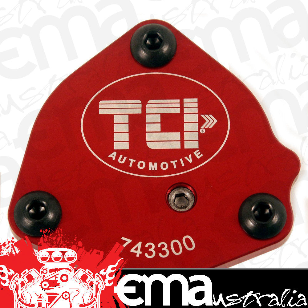 TCI Auto TCI743300 Billet Aluminium Servo Cover suit Gm Powerglide Trans
