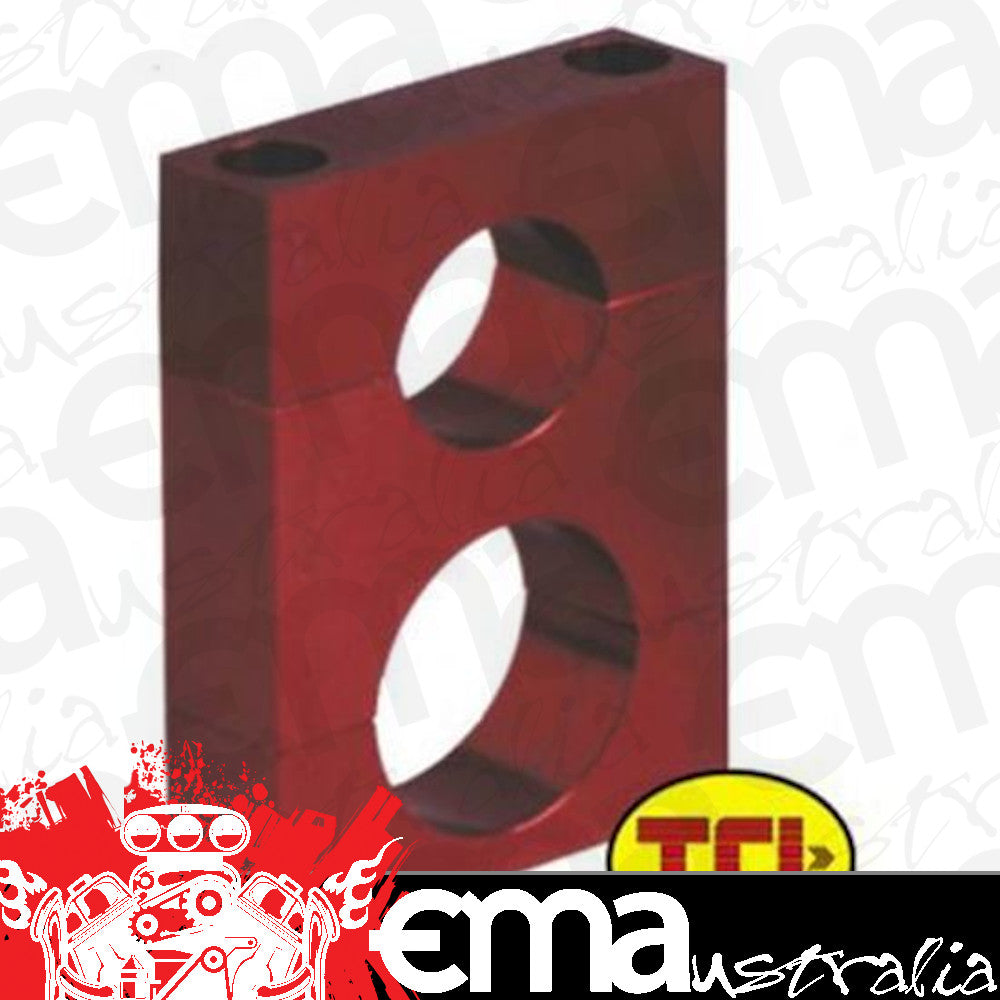 TCI Auto TCI860910 Bottle Brackets Aluminum Red 1.50 In. 10 Oz. Bottle