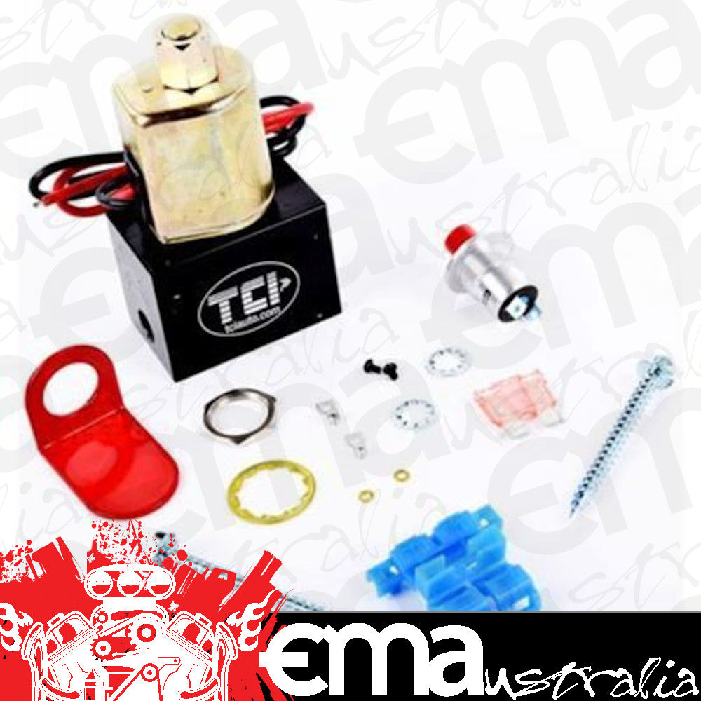 TCI Auto TCI861700 Line Lock 1/8 In. Npt Inlet/Outlet Natural Aluminum