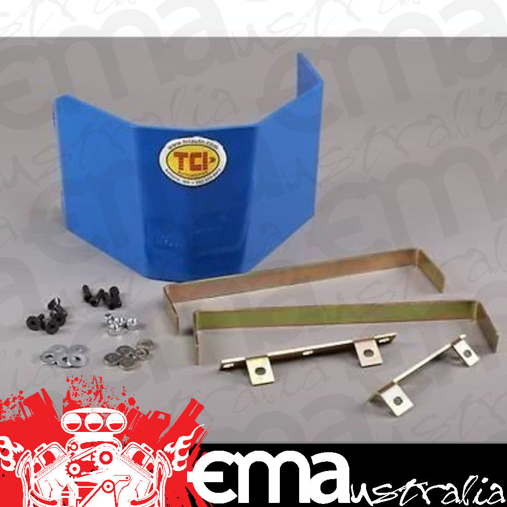 Ford C4 transmissions Th350 Transmission Shield Blue Sfi ApprOved TCI Auto TCI975005
