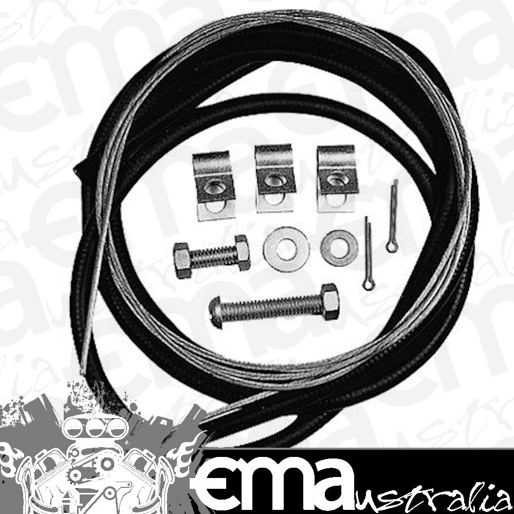 Trans-Dapt TD4127 48" Replacement Accelerator Cable For Use w/ #4103 & #4107 Accelerator Cable Kits