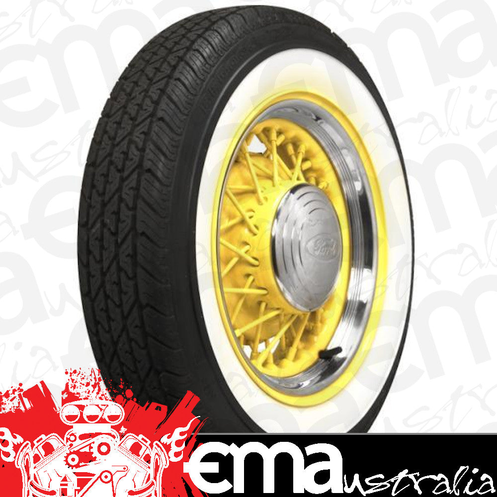BF Goodrich TIRBFG165R15 165/65R-15 Radial Tyre w/ 2-1/4" Whitewall Tirbfg165/R15