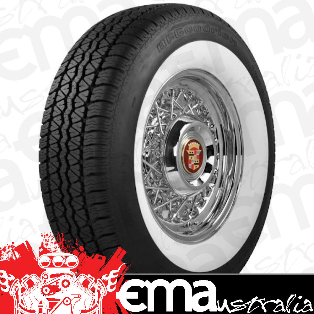 BF Goodrich TIRBFG20575R15 205/75R-15 Radial Trye w/ 2-3/8" Whitewall Tirbfg205/75R15