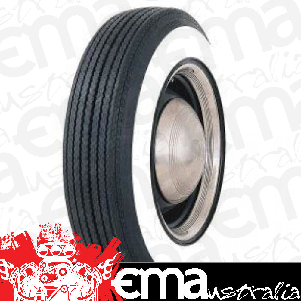 Coker | TIRCOG7815W | G78-15 Bias Ply Tyre w/ 2-3/4" Whitewall