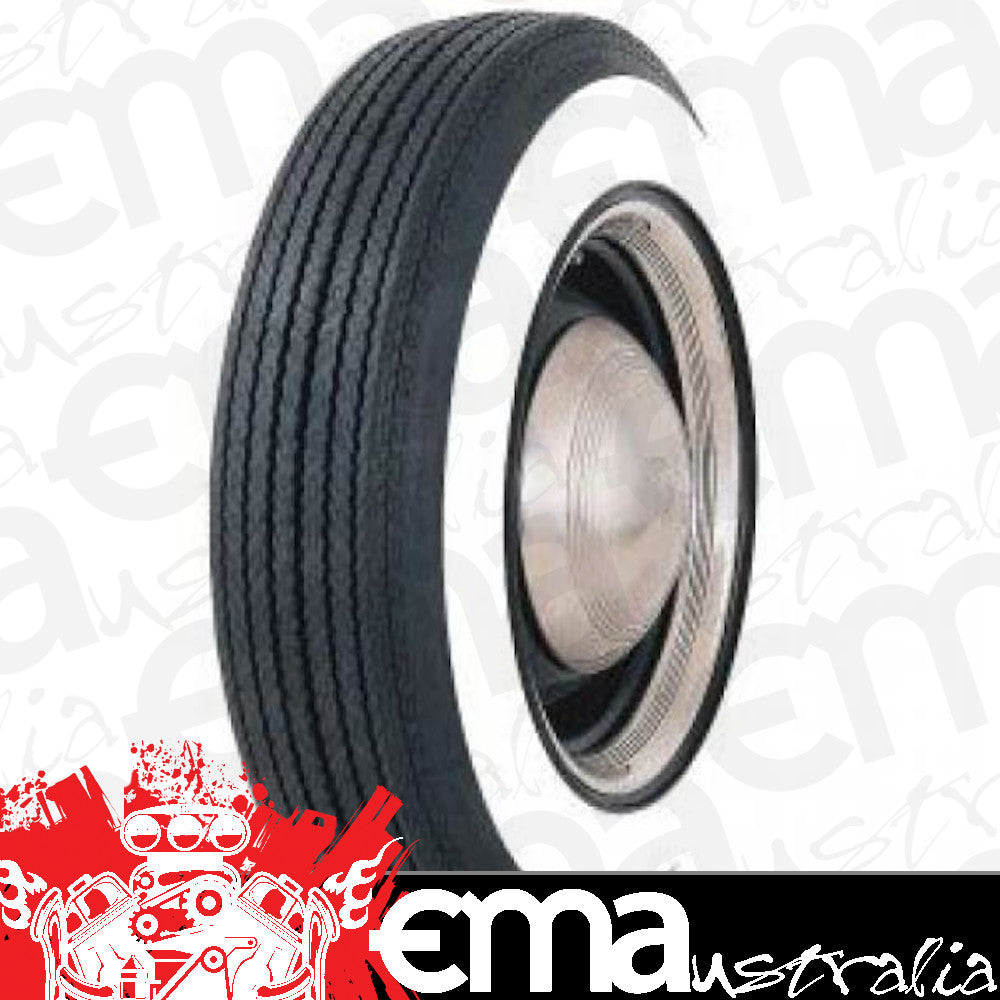 Coker TIRCOH7815W H78-15 Bias Ply Tyre w/ 3" Whitewall