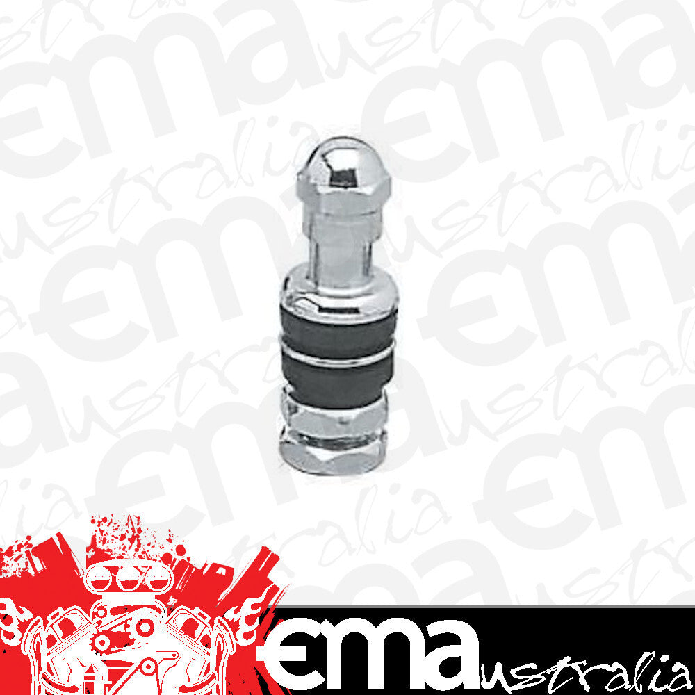 Topline TLC502-4 Chrome Plated Bolt-In Valve Stems Inner Mount Small Dia. 4 Pack