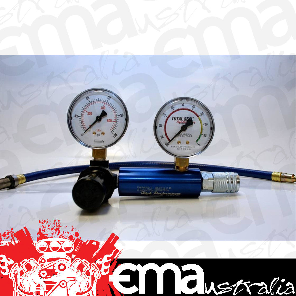 Total Seal Piston Rings | TOT14MMLDT | Seal Dual Gauge Leakdown Tester For 14mm Plugs