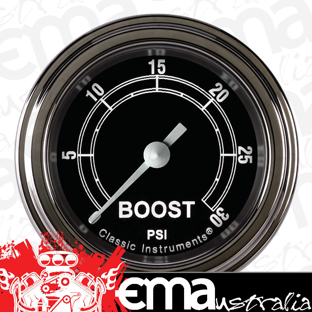 Classic Instruments TR142SLF Traditional 2-1/8" Full Sweep Electric Boost 30ps