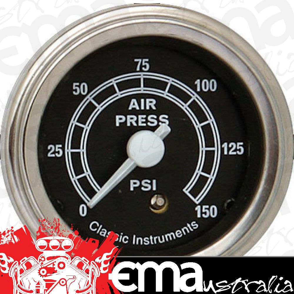 Classic Instruments TR16SLF Traditional - Air Pressure Gauge 2-1/8"
