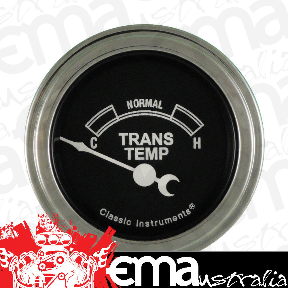 Classic Instruments TR27SLF Traditional - Transmission Temp Gauge 2-1/6"