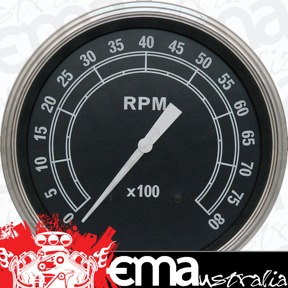 Classic Instruments TR71SLF Traditional - Tachometer 8K RPM 4-5/8"