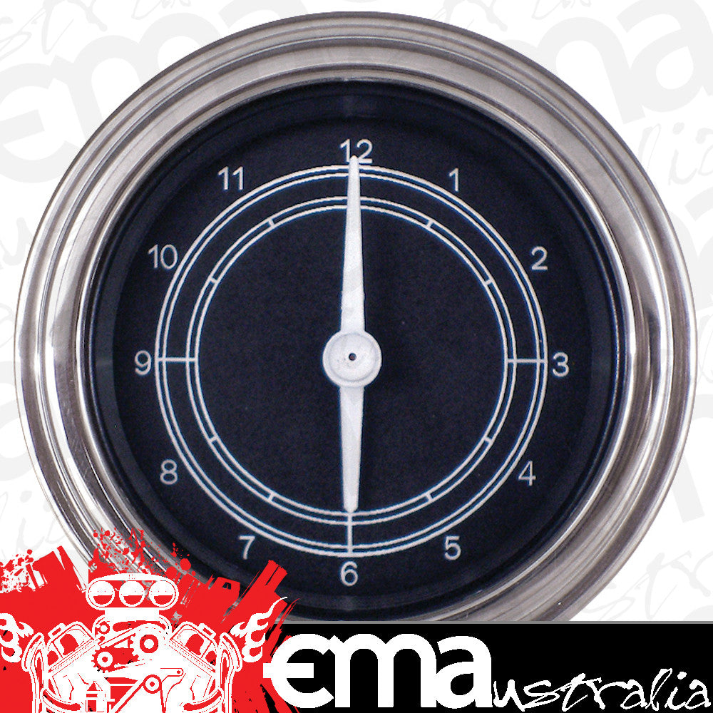 Classic Instruments TR90SLF Traditional - Clock Gauge 2-1/8"