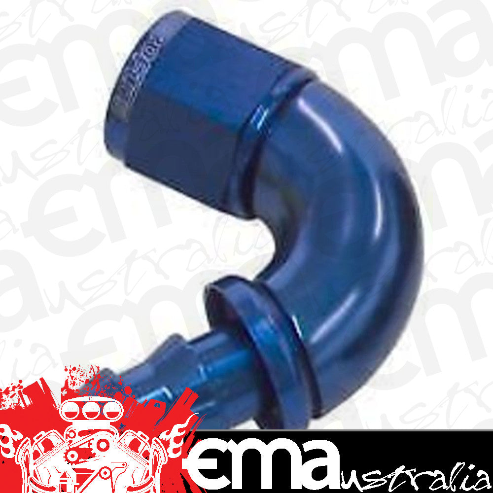 Aeroflow 400 series hose 6AN 120 Deg Full Flow Push Loblue Full Flow Push Lock Aeroflow Performance Products AF514-06