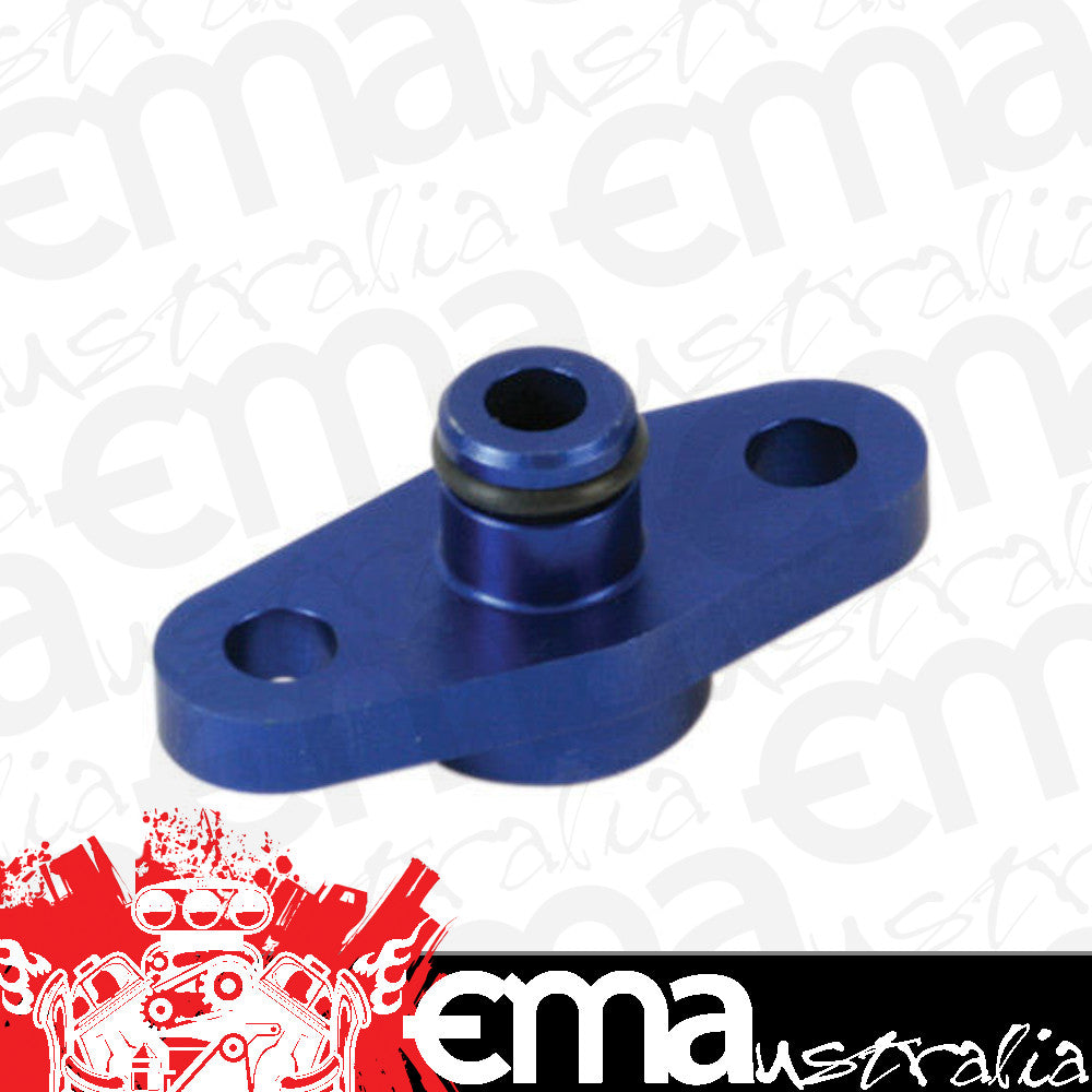 Turbosmart TS-0402-1001 Fuel Rail Adapter Blue for Subaru for Nissan & for Mazda