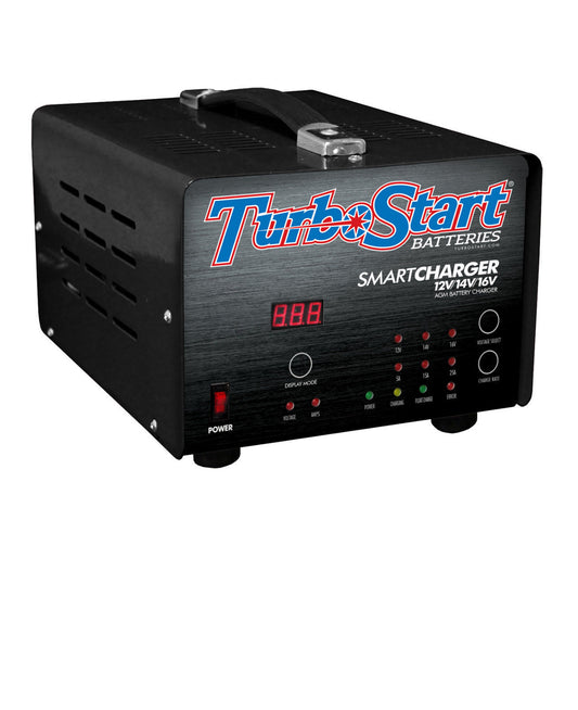TurboStart TSSCHG25AE 240V/25Amp Multi-Stage Battery Charger 12V 14V 16V