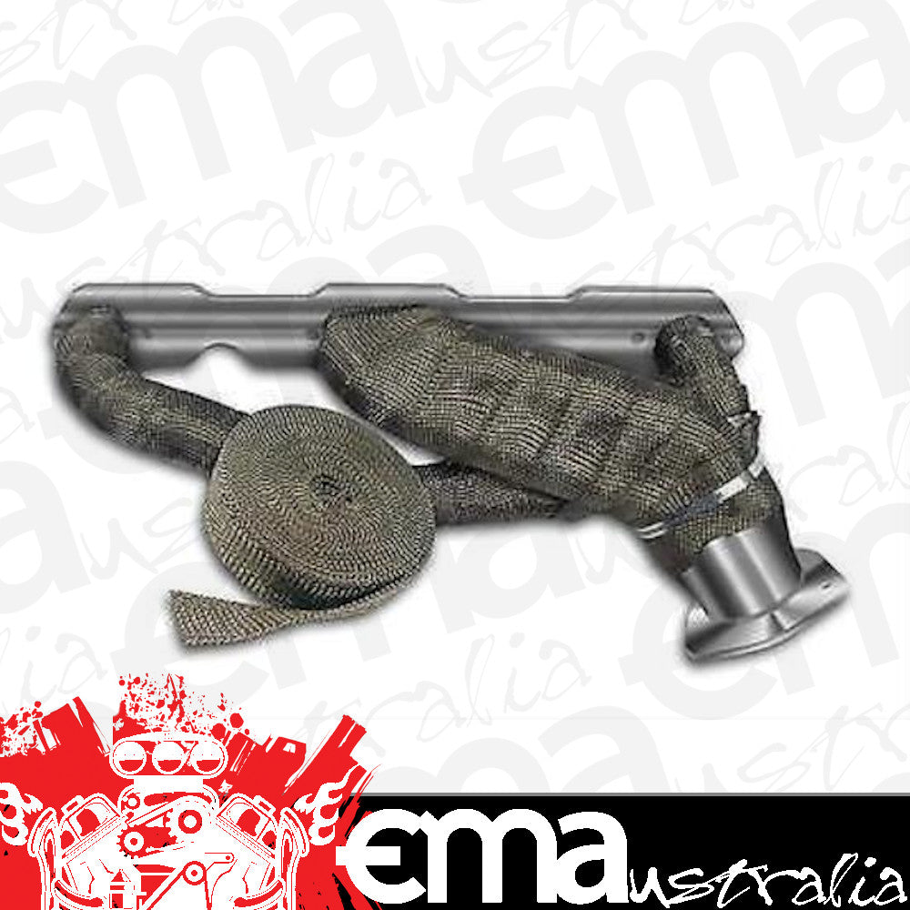 Thermo Tec TT11041 Exhaust Insulation Wrap Carbon Fibre Look 1"W x 50ft 2000¡F