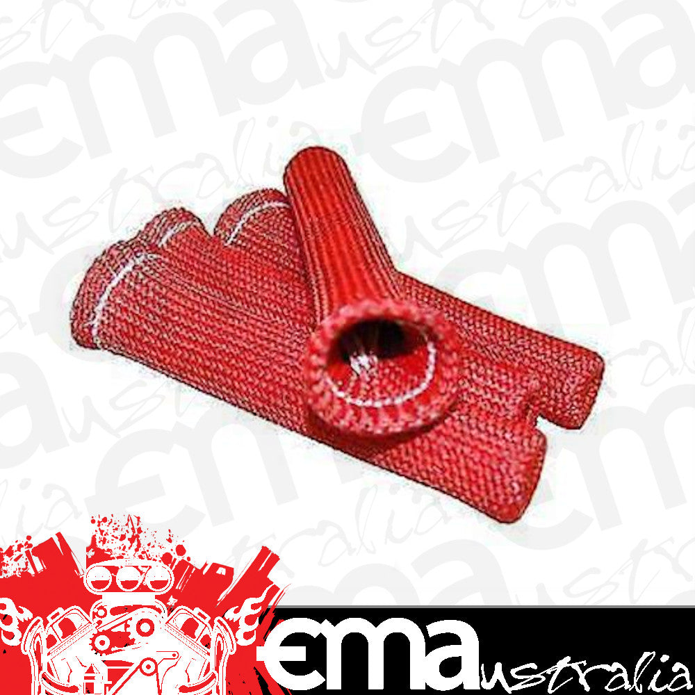 Thermo Tec TT14261 Cool-It Spark Plug & Lead Heat Sleeve Kit Red 4 Pack