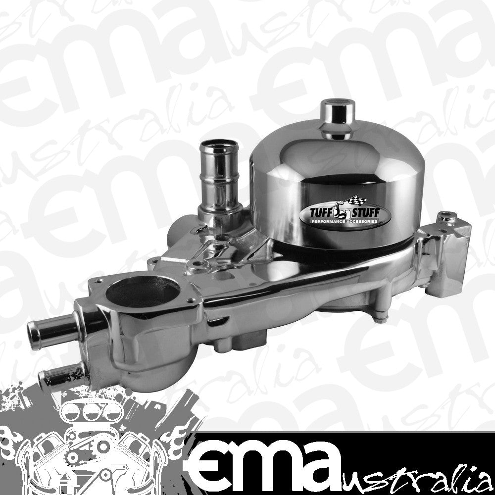 Tuff Stuff TUF1310A Chev/Holden 5.7L Ls1 V8 STD Volume Water Pump Chrome