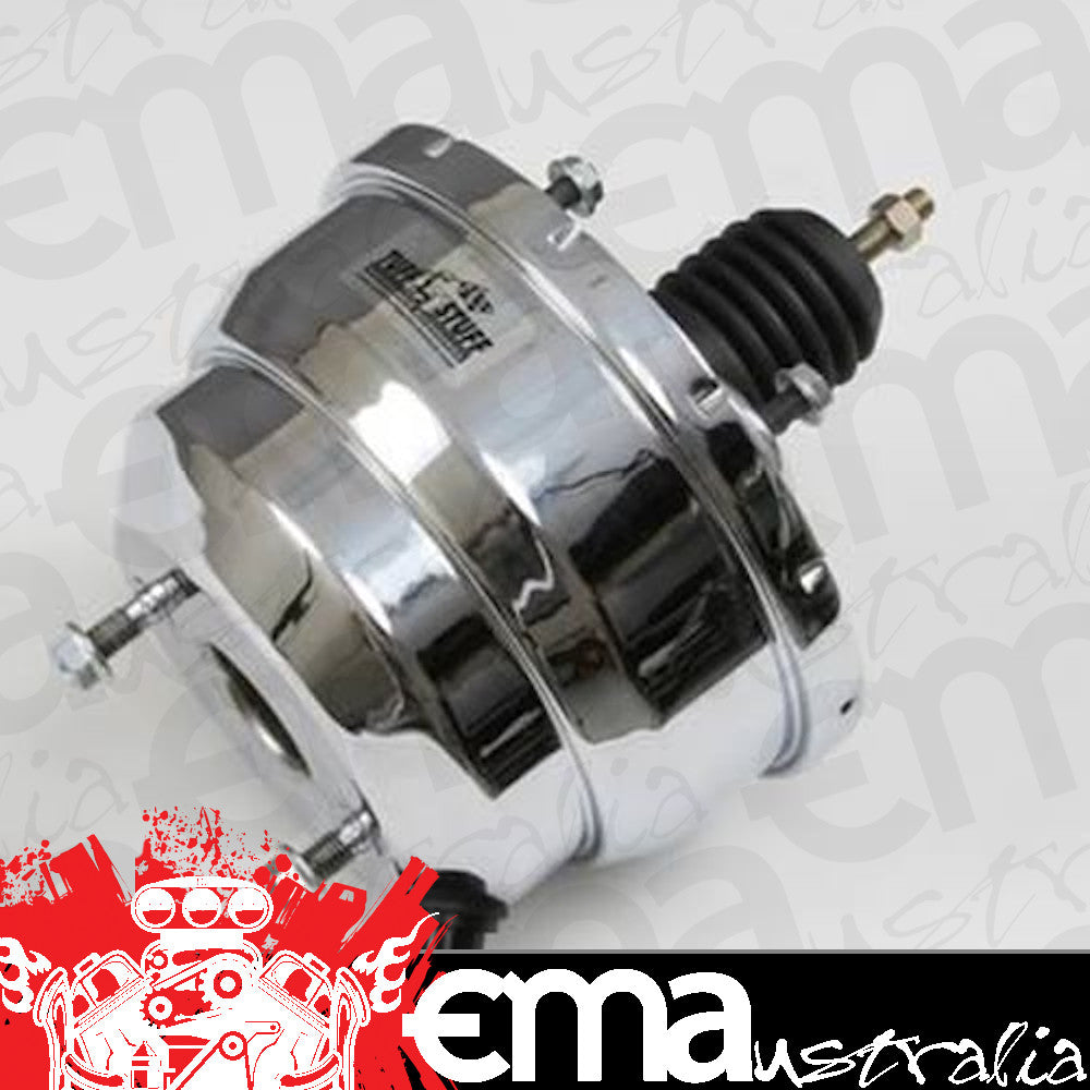 Tuff Stuff TUF2223NA Universal 8" Brake Booster Chrome Dual Diaphram