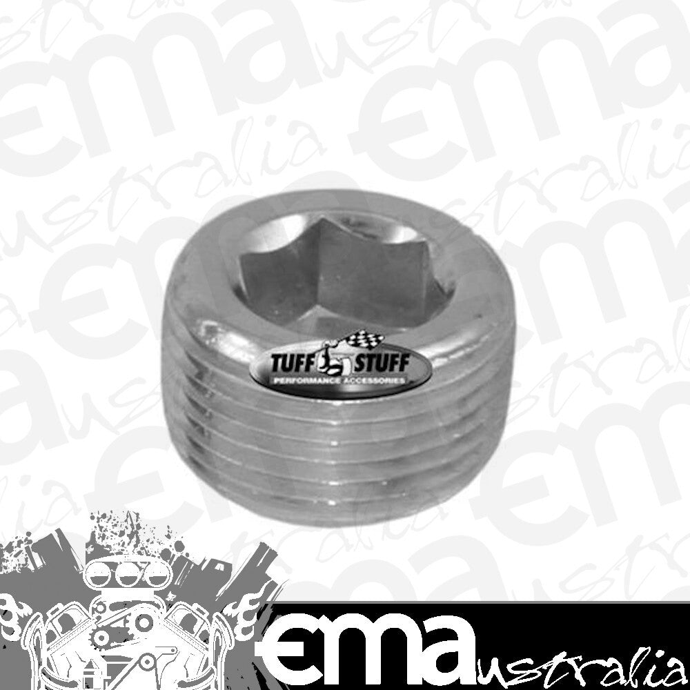Tuff Stuff Performance TUF4450D Stuff 7/8" Npt Allen Key Head Plug Steel Chrome Finish