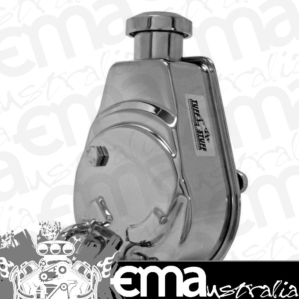 Tuff Stuff TUF6176 Power Steer Pump Saginaw P Series Key Shaft Chrome