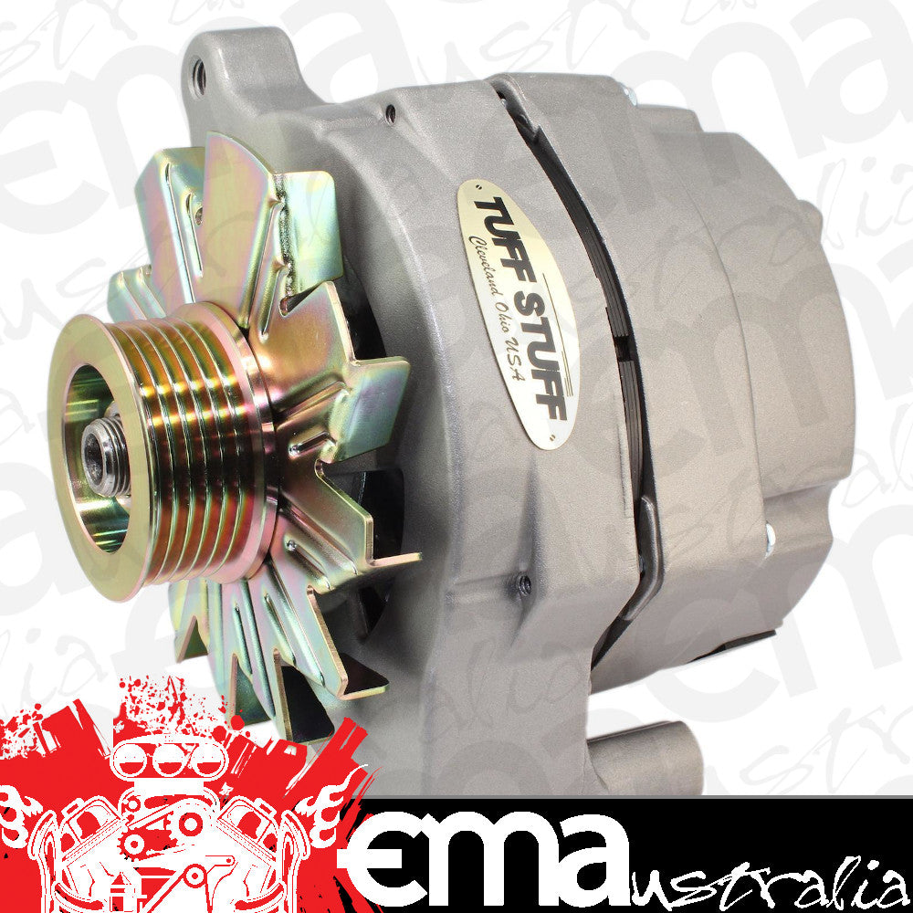 GM 10si style alternator to suit Ford mount Stuff 100Amp 1-Wire Serpentine Tuff Stuff Performance TUF70686G