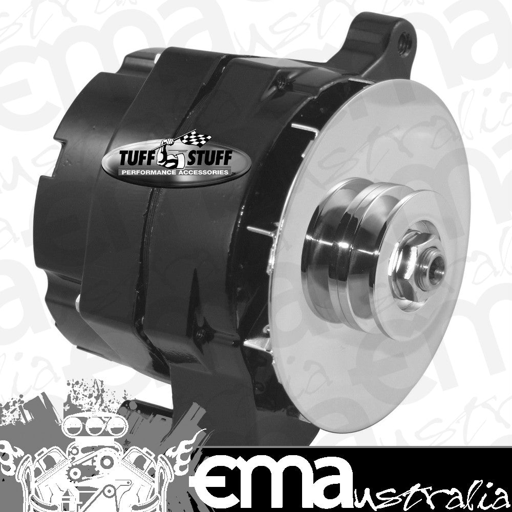 Tuff Stuff Performance | TUF7078NF | Stuff Black 100Amp 1Wire Alternator Ford Oe Small Case Design