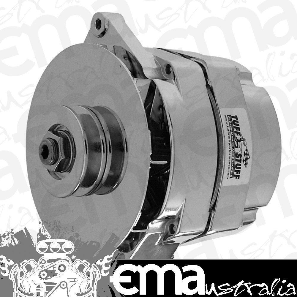 Tuff Stuff TUF7127NDP Polished 100 Amp 1 Wire Alternator Chev/Gm Int. Reg
