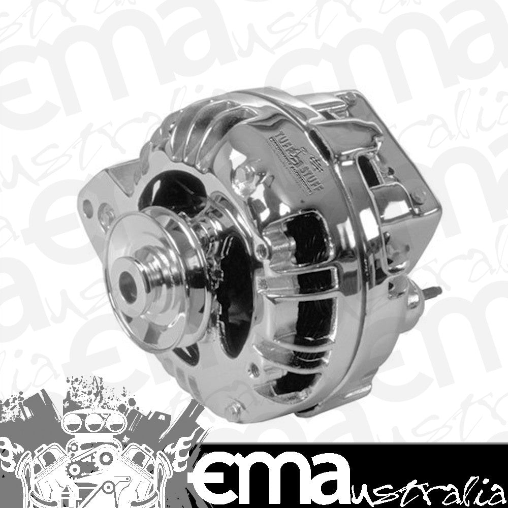 Tuff Stuff TUF7509RBSP Chrysler Altern 60Amp 1 Wir E Single Pulley Chrome