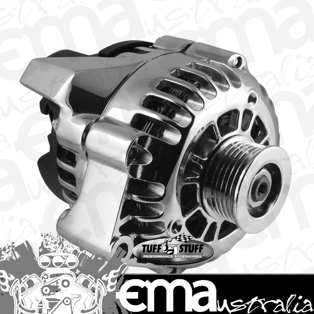 Tuff Stuff TUF8242NAP 105Amp Replacement Alternator Polished Suit Gm Ls1 V8