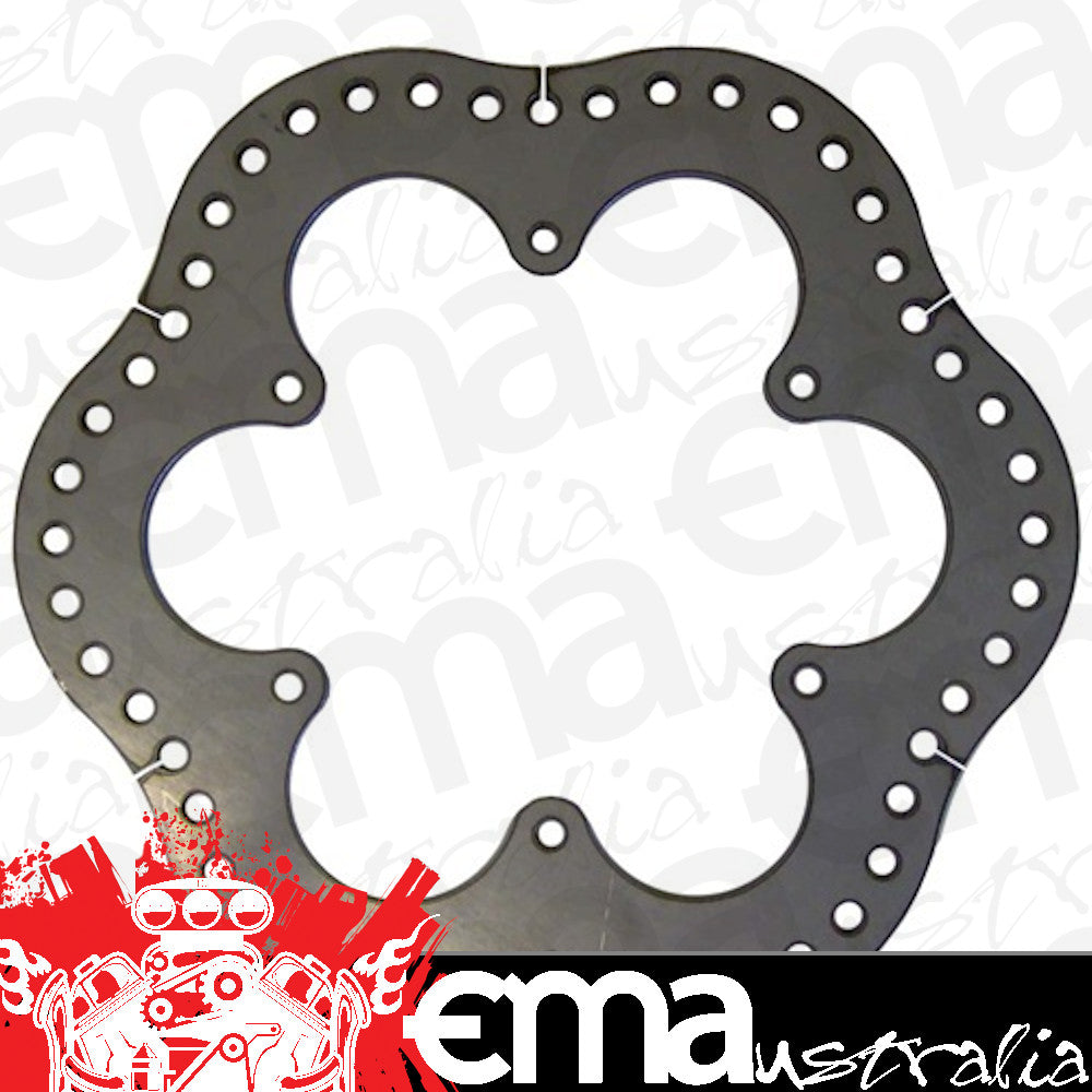 Triple xxx TxRC-600-BK0001 600 Mini Sprint Rear Brake Rotorbolt Pattern 6 Bolt 5 1/4" Diameter Bolt Size 1/4" Rotor Thickness 3/16" Outside Diameter 9 1/2"