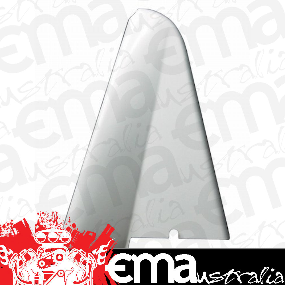 Triple xxx TxRC-600-BW0002 600 Mini Sprint Left Side Arm Guard Colour White Fibreglass Finishgel-Coated