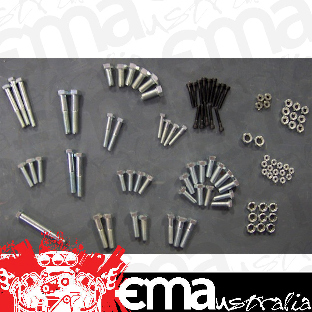 Triple xxx TxRC-600-CH2846 600 Mini Sprint Steel Bolt Kit Incl All Bolts And Nuts To Assemble Car Steel