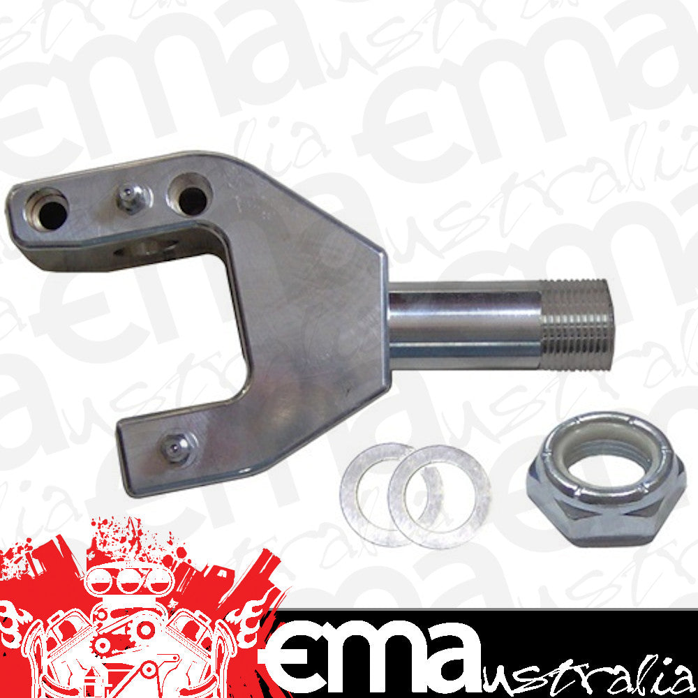Triple xxx TxRC-600-FA0008 600 Mini Sprint Front Spindle Right Complete w/ Nut Spacers And Grease Fittings 6061 T6 Billet Aluminium Finish Polished Txrc