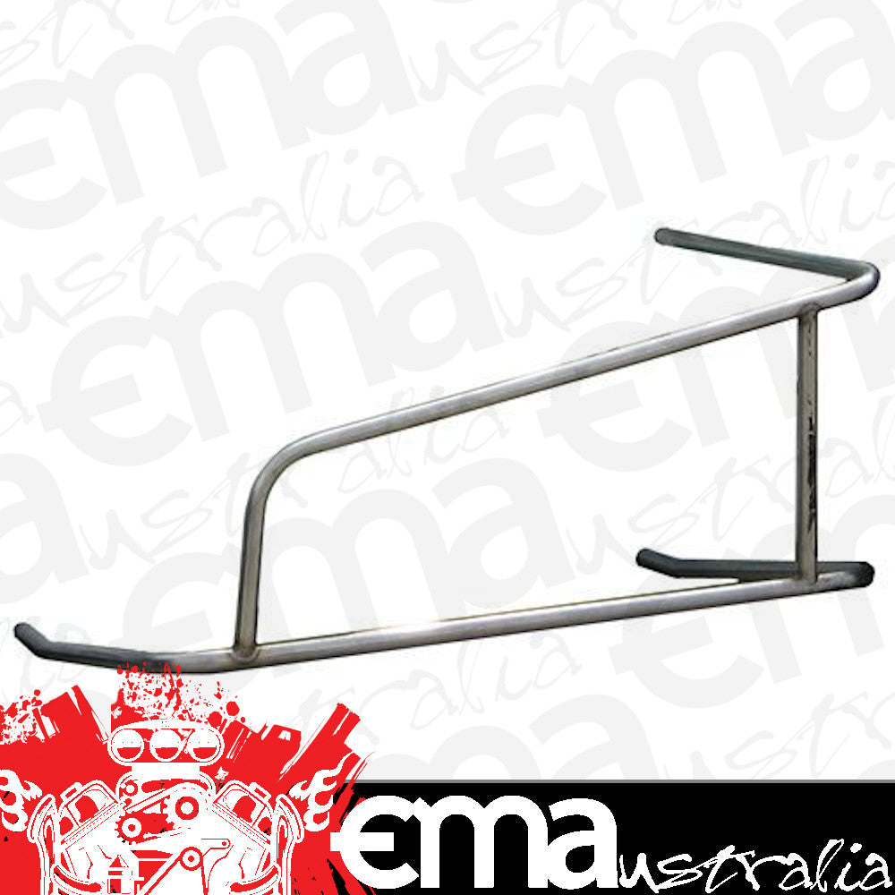 Triple xxx TxRC-MID-BN0062 Midget Left Nerf 3-Point Tube Diameter 7/8" Stainless Steel Finish Polished