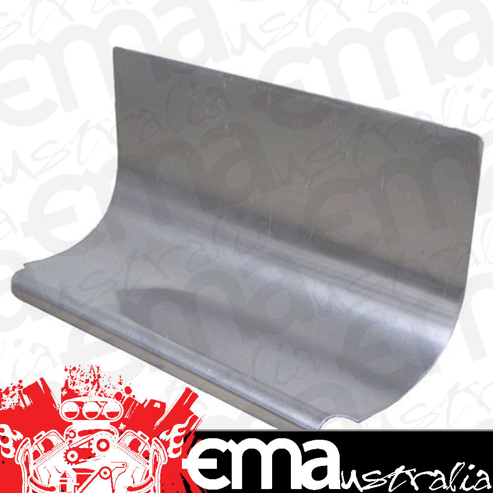 Triple xxx TxRC-MID-BW0044 Midget Radiused Front Air Box Pre-Fit for Nose Of Chassis Dzus Holes Not Drilled Aluminium