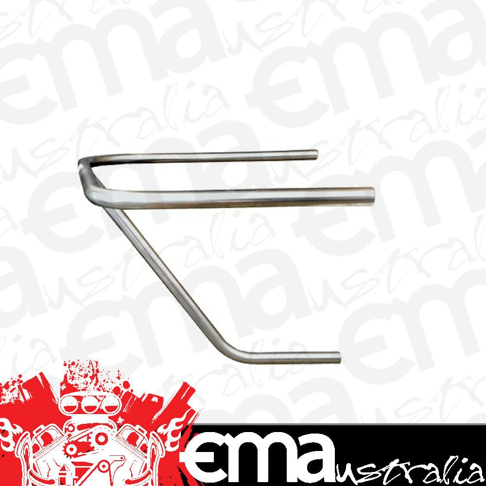 Triple xxx TxRC-SC-BN-0001 Sprint Car Right Nerf Shorty Fits Most Chassis Tube Diameter 1" Stainless Steel Finish High Polish