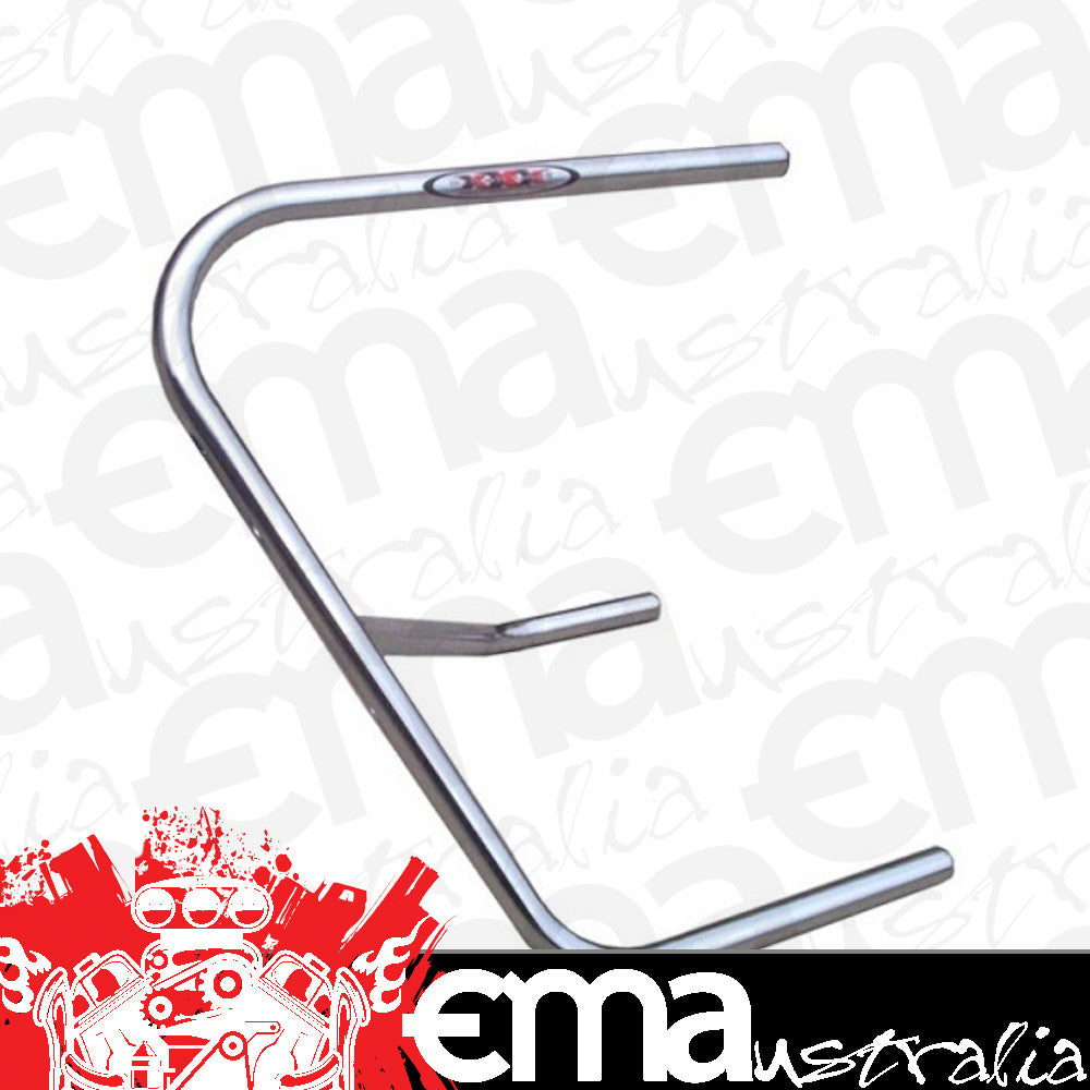Triple xxx TxRC-SC-BN-0013 Sprint Car Right Nerf Style Long Tube Diameter 1" Chassis Type Raised Rail Stainless Steel Finish Polished