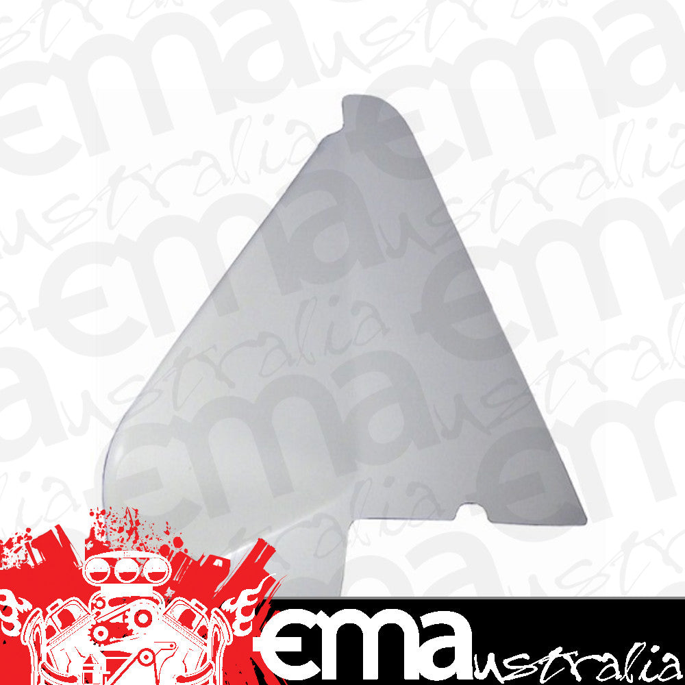 Triple xxx TxRC-SC-BW-0003 Sprint Car Left Arm Guard Fits Standard HEIght Chassis 87" Or 88" Colour White Fibreglass Finishgel-Coated