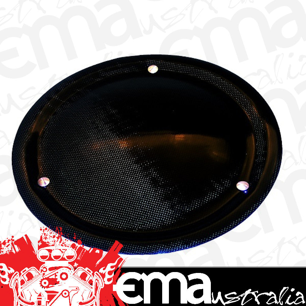 Triple xxx TxRC-SC-WH-2303 Carbon Fibre Wheel Mud Cover Right Rear Fits Weld Keizer w/ Dzus Buttons Included