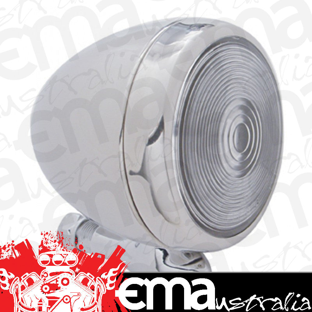 UPI Reproductions UP30648 Chrome Teardrop Dummy Spotlight 4-3/4" O.D NOT A Functioning Light