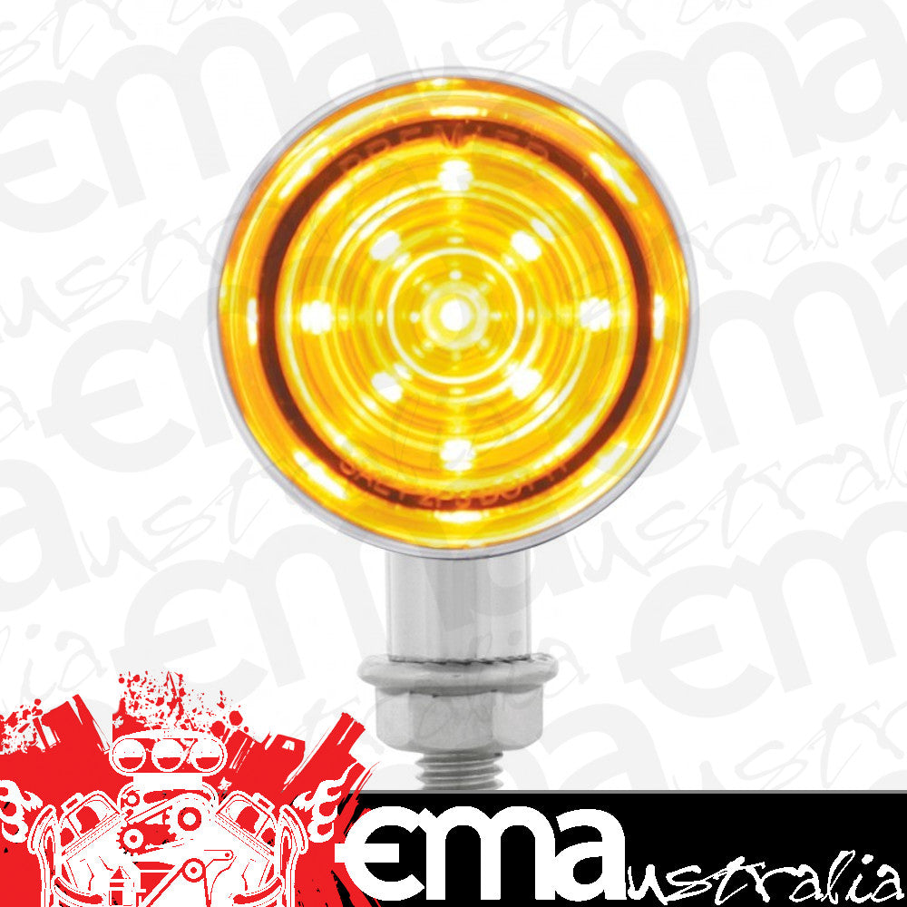 UPI Reproductions UP36859 MINI 9 LED BULLET AMBER TURN