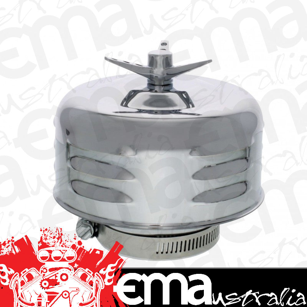 UPI Reproductions UPA6216-10A Chrome Mushroom/Louvered Air Cleaner suit 2-5/8" Carburettor