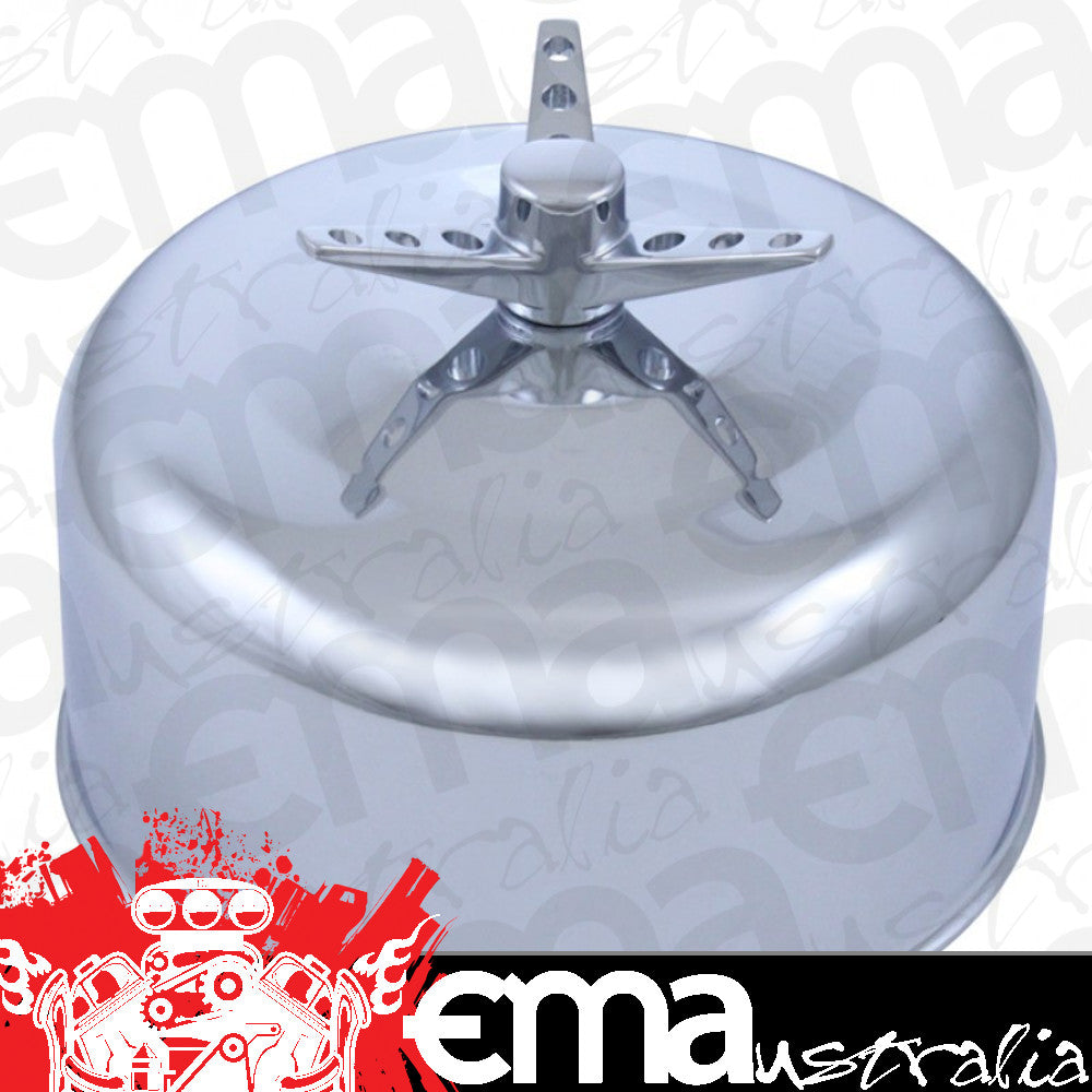UPI Reproductions UPA6216-9A Chrome Mushroom/Smooth Air Cleaner suit 2-5/8" Carburettor