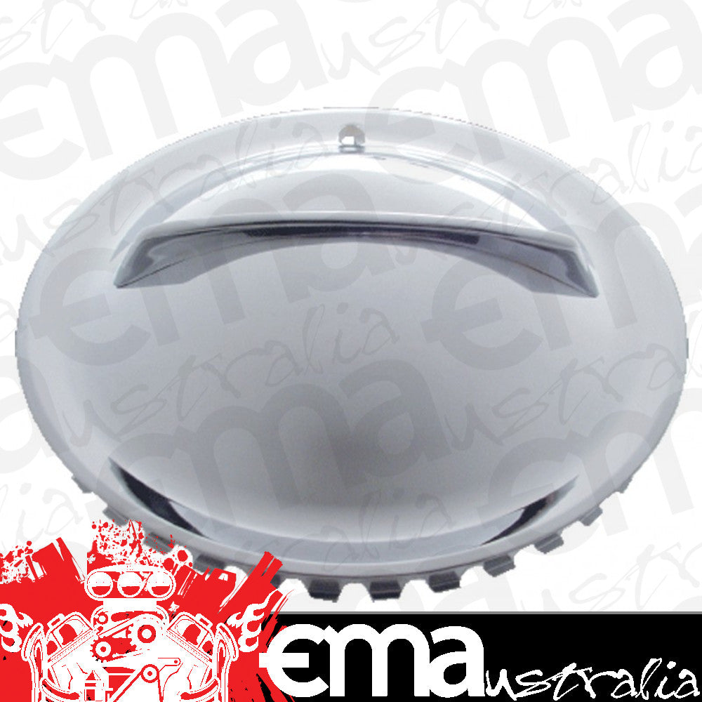 UPI Reproductions UPBHC02-14 Chrome Single Bar Wheel Covers suit 14" Rims (Set of 4)