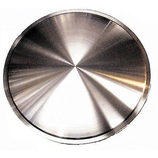 UPI Reproductions UPRDC01-15 Moon Style Brushed S/S Wheel Covers Hubcaps 15"