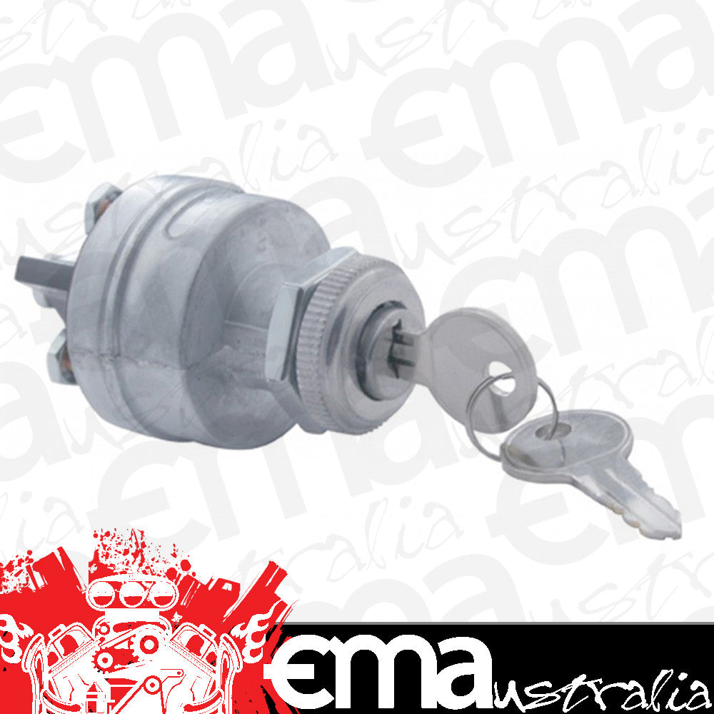 UPI Reproductions UPS1204 Universal Ignition Switch 4 Position Switch ACCOFFIGN/ACCIGN/START